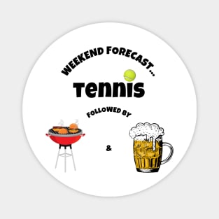 US Open: Weekend Forecast Tennis Followed by BBQ and Beer Magnet